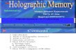 5093324 Holographic Memory