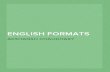 English Formats