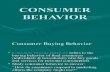 Consumer Behavior Hemanth