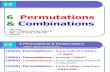 6 Permutations&C