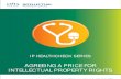 Agreeing a Price for IP Rights