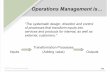 00_Introduction to Operation Management