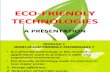 Eco Frienly Technologies