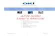 APR-5000 User Manual 7000-1370_D2
