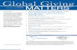 Global Giving Matters Sept.- Oct. 2004 Issue 19