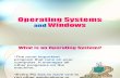 OperatingSystem and Windows