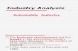 Industry Analysis(Auto Industry)