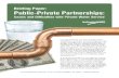 Public-Private Partnerships: Issues and Difficulties with Private Water Service