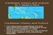 Caribbean History and Culture