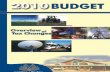 2010 Budget Hightlights