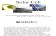 Solar Cell Project