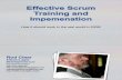Effective Scrum Training and Implemenation