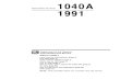 US Internal Revenue Service: i1040a--1991