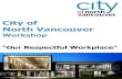 City of North Vancouver Respectful Workplace Workbook