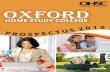 Oxford home study prospectus 2015