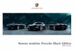 Nuevos modelos Porsche Black Edition