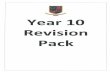 Year 10 revision booklet