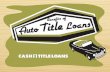 Cash 1 auto title loans benefits