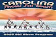 2015 Carolina Show Ski Team Souvenir Program Book