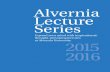 2015-16 Lecture Series at Alvernia University