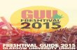 GUU Freshtival Guide 2015