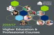 Higher Education & Professional Courses 2016/17