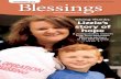 Giving Thanks: Lizzie's Story of Hope - Blessings Magazine - November 2015