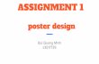 Assignment 1 poster design