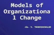 Models of organizational change