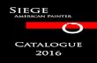 Siege American Painter Catalogue 2016
