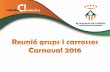 Dossier reunió colles Carnaval