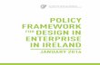 Policy Framework For Design in Enterprise in Ireland (January 2016)