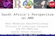 South africas perspective on amr 17th icid reduced
