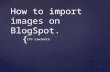 How to import images powerpoint