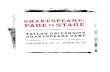 Shakespeare: Page to Stage