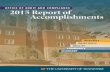 OAC 2015 Report of Accomplishments