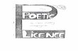 Poetic Licence 1 Teesside January 1982