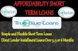 Affordability Short Term Loans