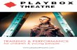 Playbox theatre Training & Performance Brochure