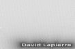 David lapierre - Portfolio 2016 - b