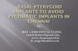 Basal pterygoid implants to avoid zygomatic implants