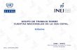 Presentación del Grupo de Trabajo sobre Cuentas Nacionales. INEI ...
