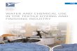 Water and chemical use in the textiles dyeing and finishing industry