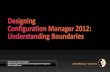 Understanding Boundaries in ConfigMgr 2012