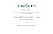 Small engine EFI conversion kits - installation manual