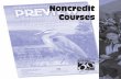 noncredit courses