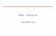 Web Search: Spidering