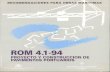 ROM 4.1-94, Proyecto y Construcción de los Pavimentos Portuarios