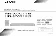 hr-xvc11b hr-xvc12s dvd player & video cassette recorder instructions