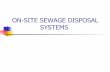 ON-SITE SEWAGE DISPOSAL SYSTEMS